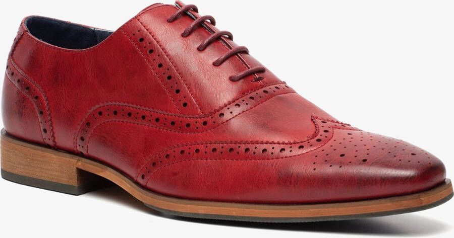 Scapino Emilio Salvatini veterschoenen rood