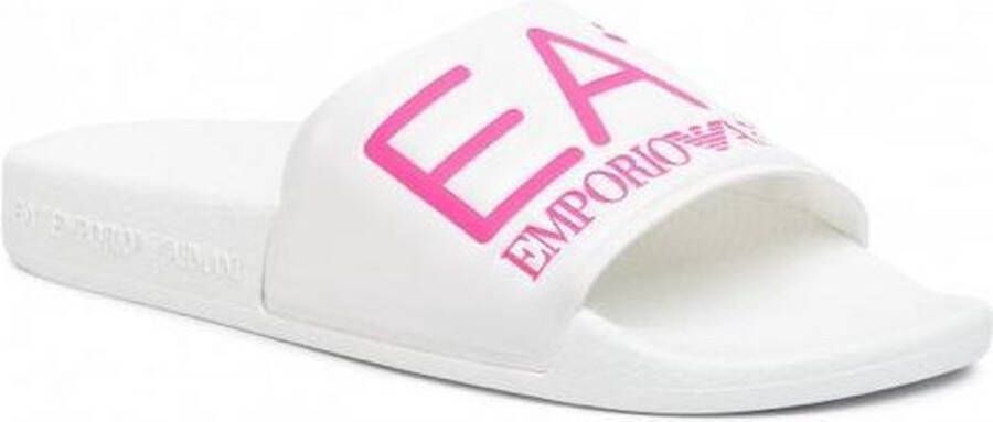 Emporio Ar i EA7 Seaworld Slippers White- White