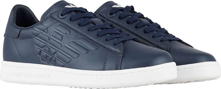 Emporio Armani EA7 Klassieke CC Heren Sneaker Stijlvol Comfort Blue Heren