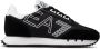 Emporio Armani EA7 Zwarte Casual Textiel Sneakers met 3cm Rubberen Zool Black Heren - Thumbnail 1