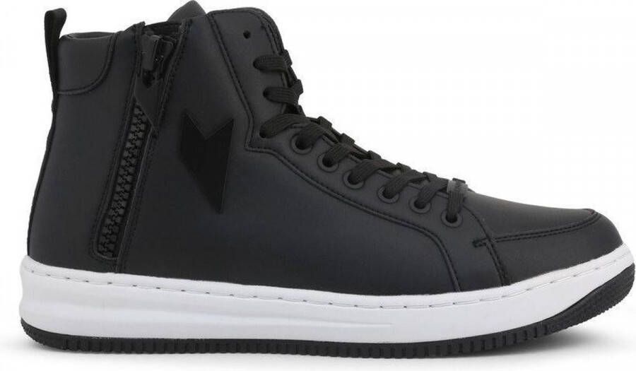 Emporio Armani EA7 Heren Sneakers van synthetisch leer Black Heren