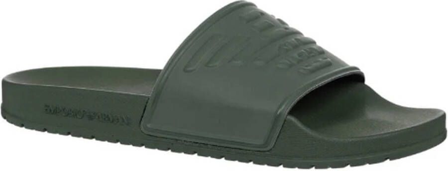 Emporio Ar i Band Sliders Lente Zomer Collectie Green