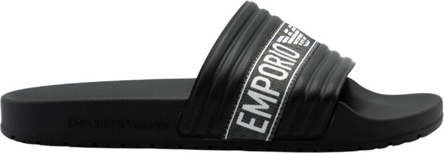 Emporio Armani Instappers met labeldetail