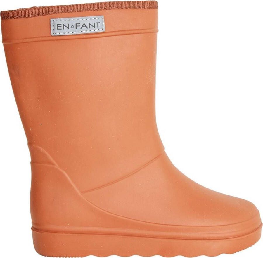 Enfant Bruine Regenlaarzen Thermo Boot