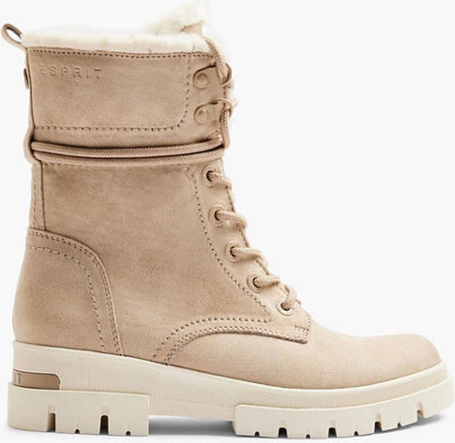 Esprit Beige chunky veterboot