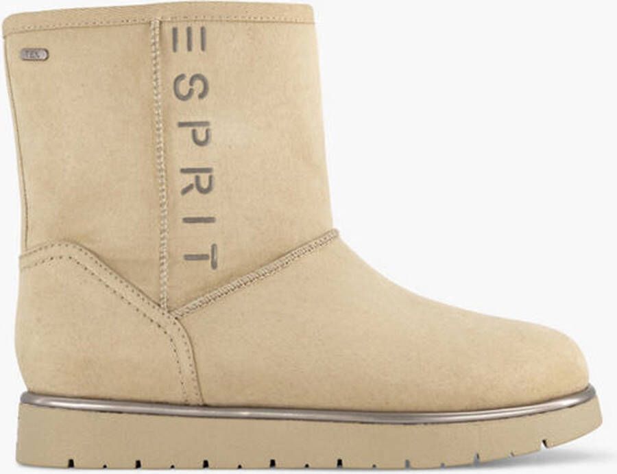 ESPRIT gevoerde enkelboots beige