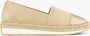 ESPRIT espadrilles beige goud - Thumbnail 2