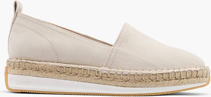 Esprit Beige platform espadrille