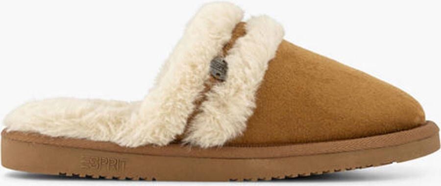 Esprit Bruine pantoffel