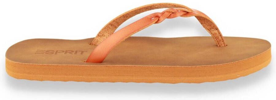 Esprit Dames Teenslipper Caramel COGNAC