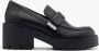 Esprit Zwarte chunky loafer - Thumbnail 2