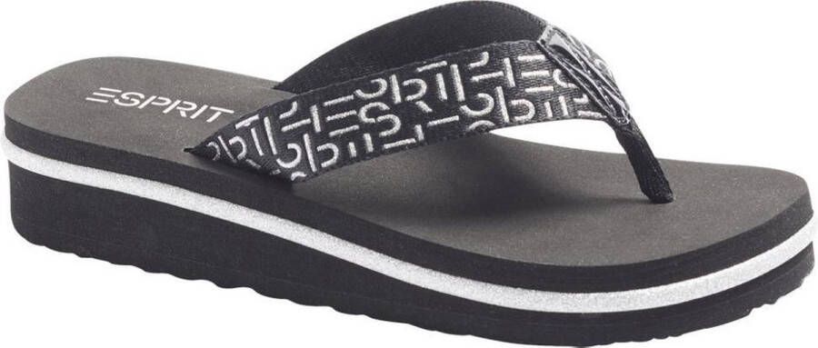 Esprit Zwarte teenslipper