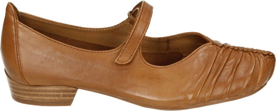 Everybody 30508 Volwassenen Platte sandalenDames Sandalen Cognac