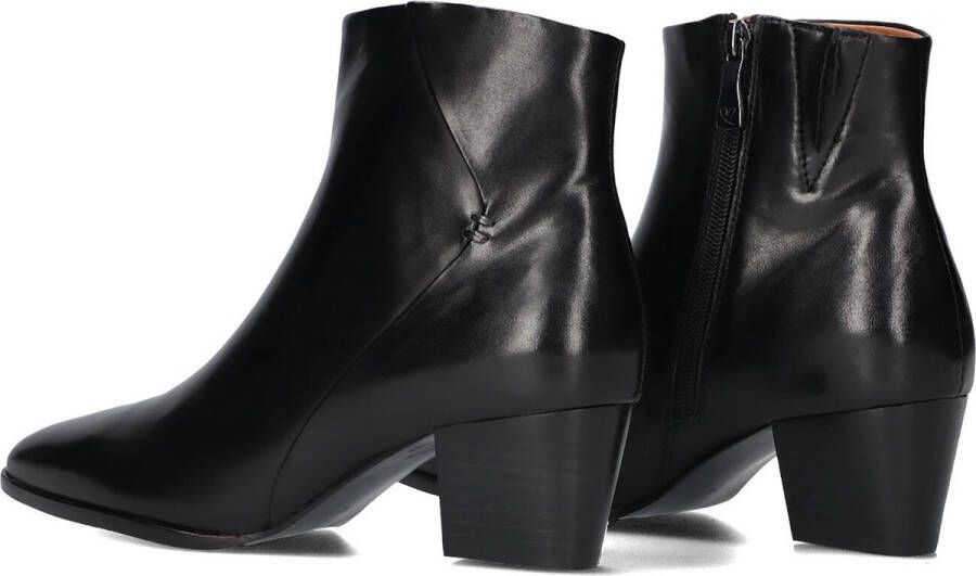 Everybody Vilma Enkellaarsjes Enkelboots met rits Dames Zwart