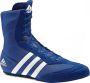 Adidas Box Hog II Boksschoenen Blauw Wit - Thumbnail 2