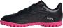 Adidas Perfor ce COPA PURE.4 Turf voetbalschoenen zwart wit fuchsia - Thumbnail 10