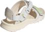 Adidas Cyprex Ultra DLX Sandalen Wonder White Pulse Lime Crystal White Heren - Thumbnail 7