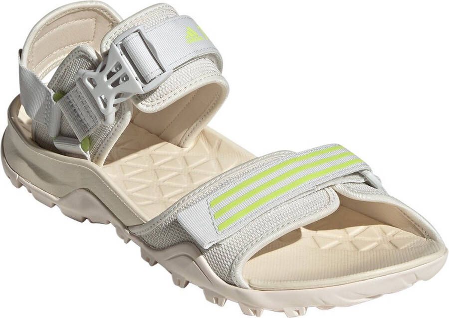 adidas Cyprex Ultra DLX Sandalen Wonder White Pulse Lime Crystal White Heren