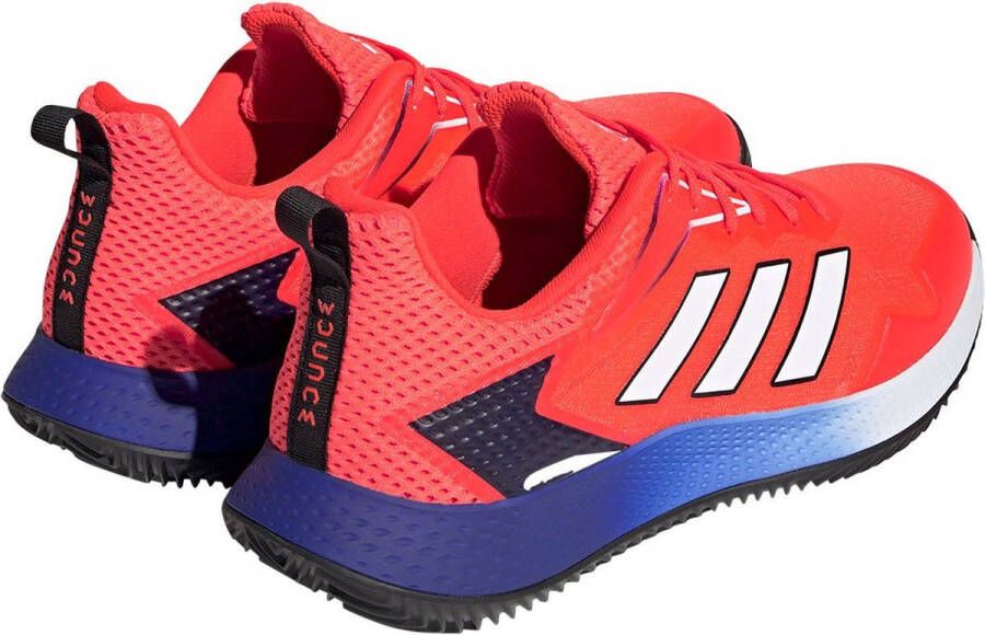 adidas Defiant Speed Tennisschoenen Fluo Oranje Blauw