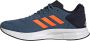 Adidas Performance Duramo 10 hardloopschoenen blauw oranje - Thumbnail 8