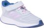 Adidas Duramo 10EL I Running Grijs-Roze Sportschoen - Thumbnail 4