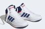 Adidas Sportswear Hoops Mid 3.0 sneakers wit blauw rood Imitatieleer 36 2 3 - Thumbnail 12