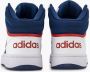 Adidas Sportswear Hoops Mid 3.0 sneakers wit blauw rood Jongens Imitatieleer 39 1 3 - Thumbnail 15