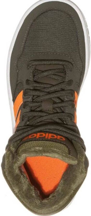 adidas hoops mid 3.0 k in de kleur groen