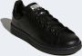 Adidas Stan Smith J Lage sneakers Leren Sneaker Meisjes Zwart - Thumbnail 14