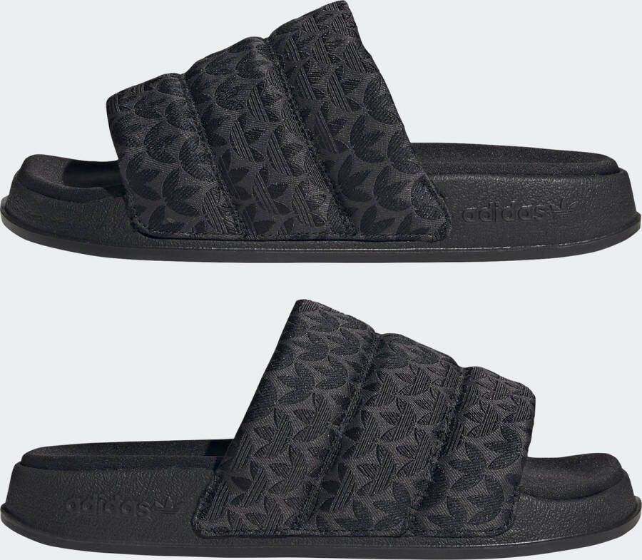 adidas Originals adilette Essential Badslippers Dames Zwart