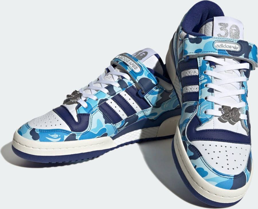 adidas Originals Forum 84 BAPE Low Schoenen Heren Wit