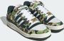 Adidas Originals Forum 84 BAPE Low Schoenen Unisex Wit - Thumbnail 9