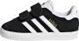 Adidas Originals Gazelle Shoes Core Black Cloud White Cloud White Kind Core Black Cloud White Cloud White - Thumbnail 10