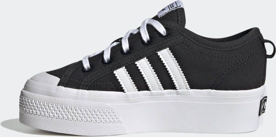 adidas Originals Nizza Platform Schoenen Kinderen Zwart