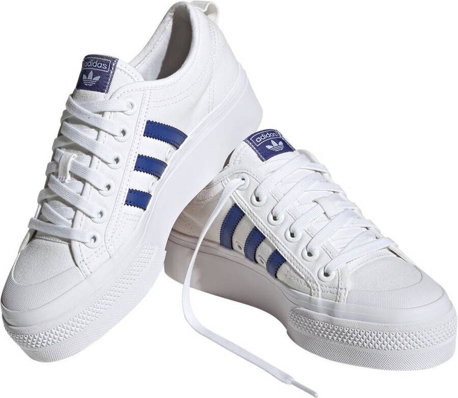 adidas Originals Nizza Platform Sneakers Wit 2 3 Vrouw