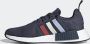 Adidas Originals NMD_R1 Schoenen Unisex Blauw - Thumbnail 5