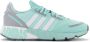 Adidas Originals ZX 1K Boost W Dames Sneakers Schoenen Mint-Groen FX6865 - Thumbnail 3