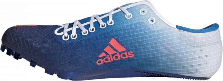 adidas Performance Adizero Finesse De schoenen van de atletiek Gemengde volwassene Blauwe