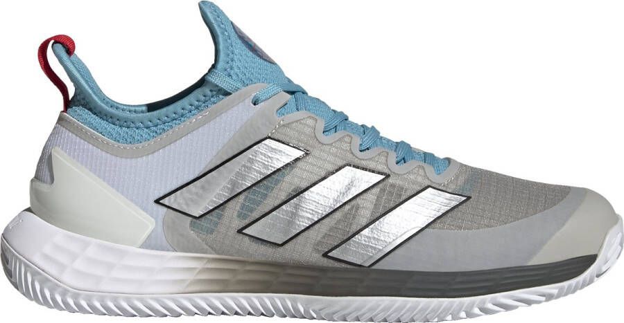 adidas Performance adizero Ubersoni Clay Court Tennis Schoenen Dames Grijs