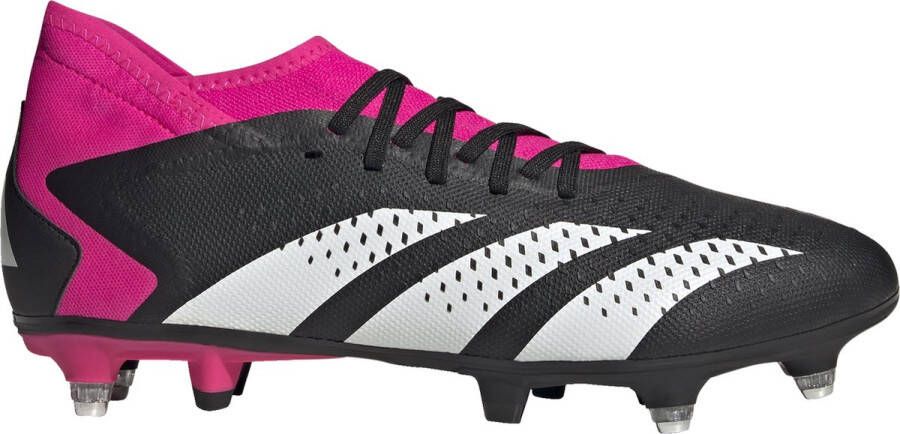 Adidas Perfor ce Predator Accuracy.3 Soft Ground Voetbalschoenen Unisex Zwart - Foto 3