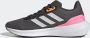 Adidas Performance Runfalcon 3.0 hardloopschoenen grijs wit roze - Thumbnail 7