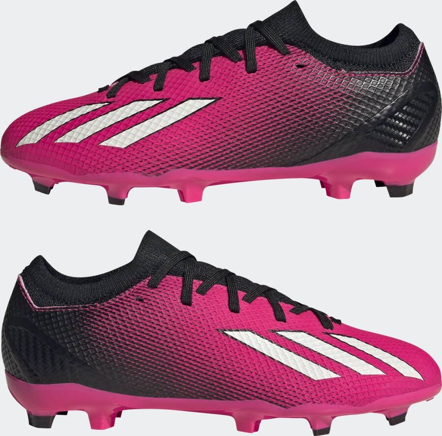 adidas Performance X Speedportal.3 Firm Ground Voetbalschoenen Kinderen Roze