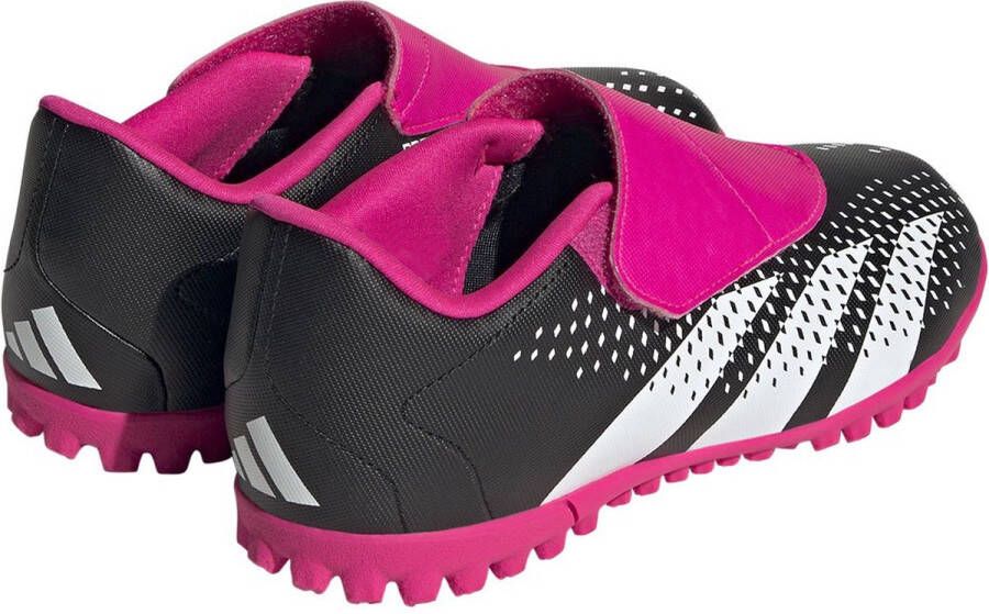 adidas Predator Accuracy.4 Vel Tf Voetbalschoenen Voor Kinderen Zwart Roze