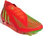 Adidas Predator Edge.1 Firm Ground Voetbalschoenen Solar Red Team Solar Green Core Black Dames - Thumbnail 7