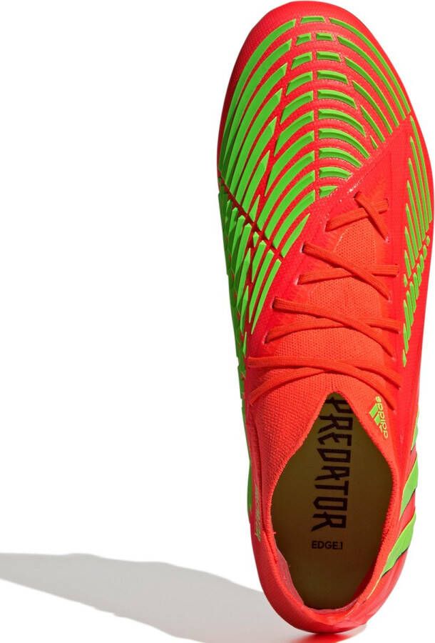 adidas Predator Edge.1 FG Voetbalschoenen Rood 1 3 Unisex