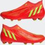 Adidas Predator Edge.3 Firm Ground Veterloze Voetbalschoenen Solar Red Team Solar Green Core Black Dames - Thumbnail 10