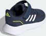 Adidas Performance Runfalcon 2.0 Classic hardloopschoenen donkerblauw wit kids - Thumbnail 12