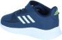 Adidas Performance Runfalcon 2.0 Classic hardloopschoenen donkerblauw wit kids - Thumbnail 9