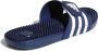 Adidas Adissage Badslippers Dark Blue Cloud White Dark Blue - Thumbnail 8