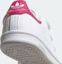 Adidas Originals Stan Smith sneakers wit roze Meisjes Gerecycled polyester (duurzaam) 34 - Thumbnail 9